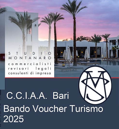 C.C.I.A.A. Bari - Bando Voucher Turismo 2025