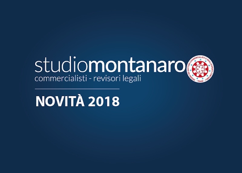 Principali novità del 2018