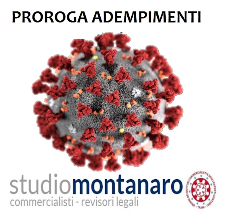 Coronavirus: prorogati termini versamenti fiscali 16 marzo, nuove scadenze e sospensioni in prossimo decreto legge