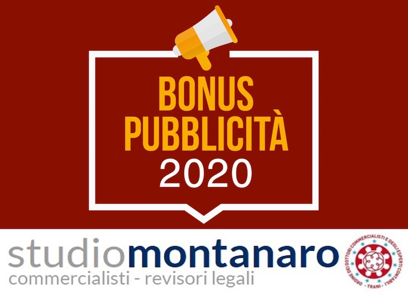 bonus pubblicità – per la comunicazione c’è tempo fino al 30 settembre