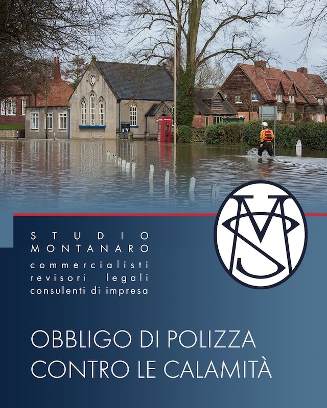 Imprese: Rinviato al 31 Marzo 2025 l'obbligo di Polizze Catastrofali