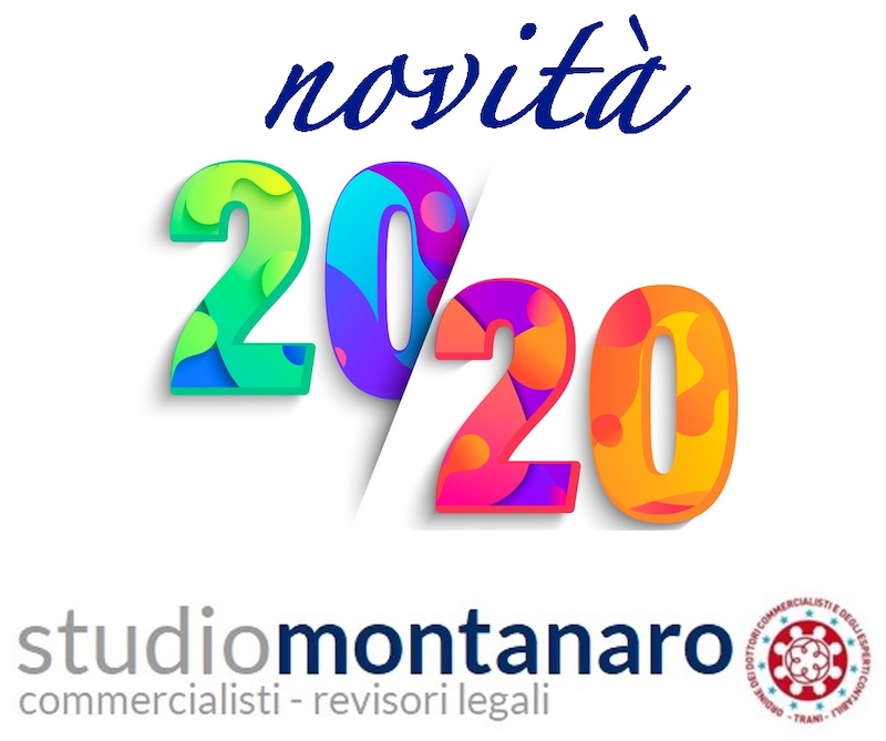 Principali novità del 2020
