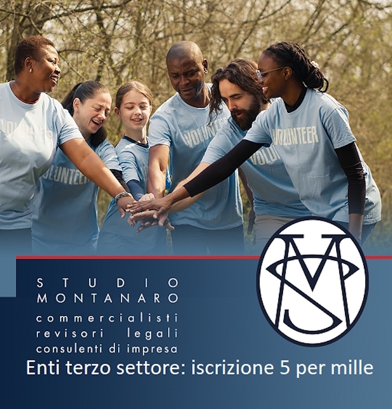 Iscrizione 5 per Mille 2025 – Termine scadenza 10 aprile 2025